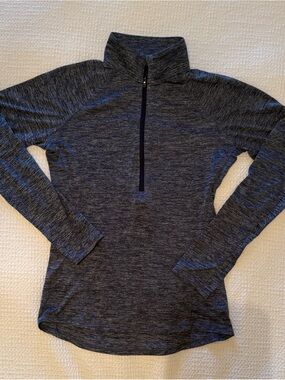 Under Armour | Heather Blue 1/4 Zip Pullover | size = S